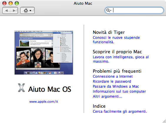 Aiuto Mac