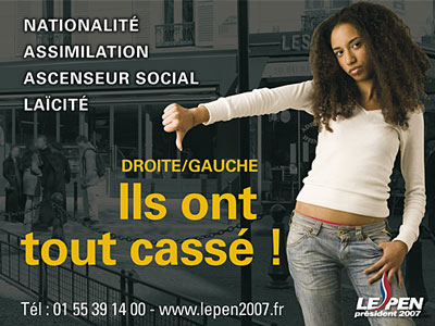 Manifesto destra nazionalista francese